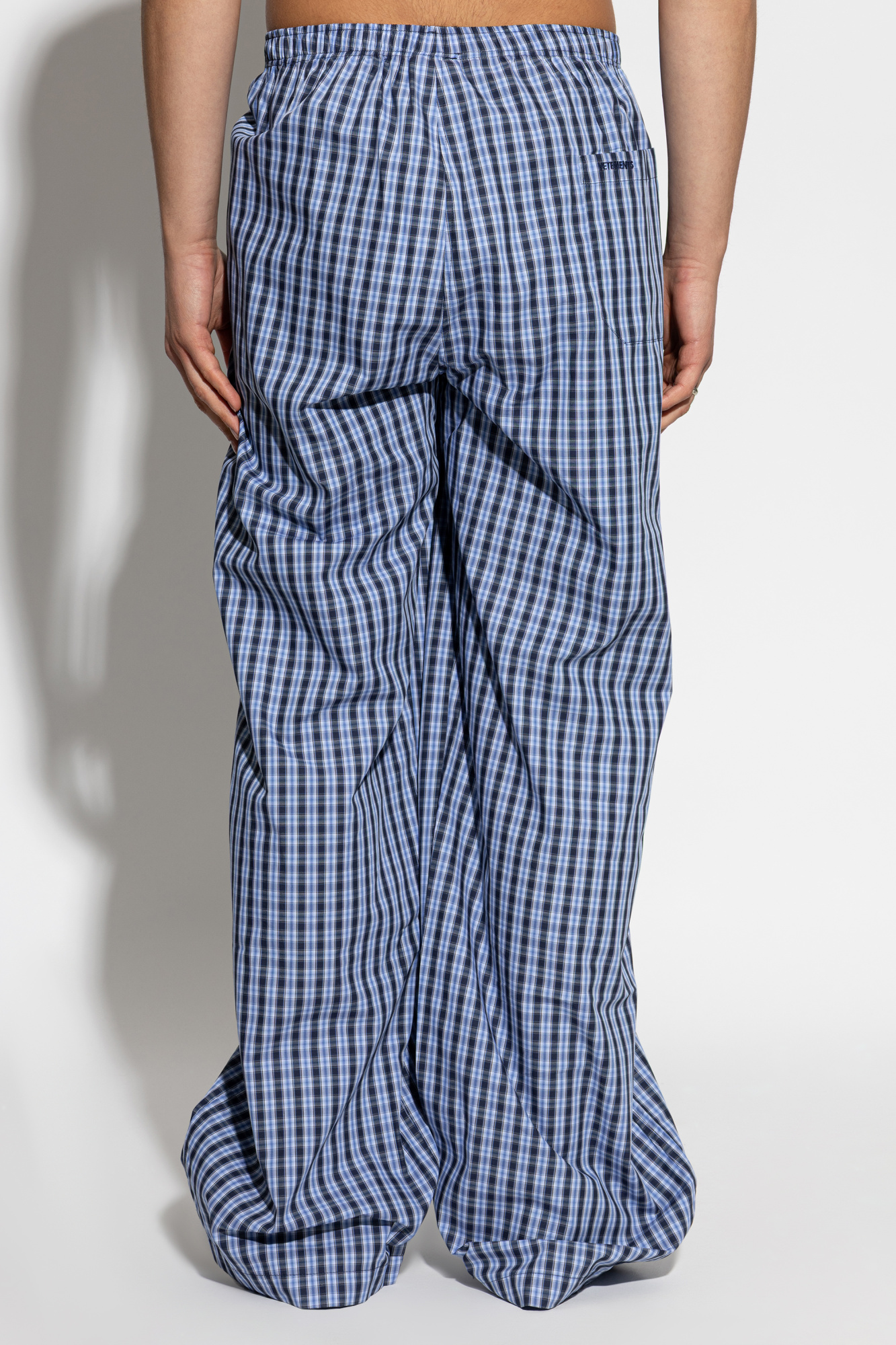 VETEMENTS Plaid pants | Men's | Vitkac